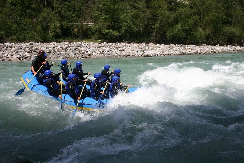 Rafting Ötztaler Ache Tirol mit Trenkertours